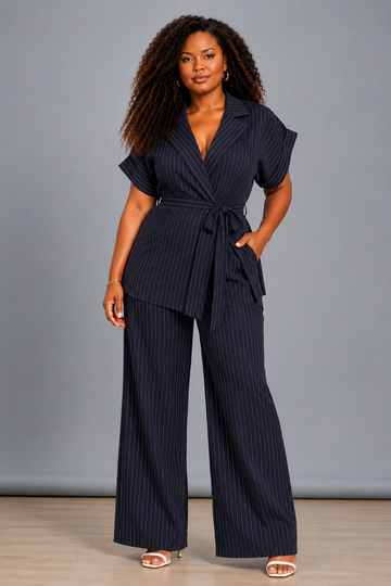 The Kamari Pinstripe Set