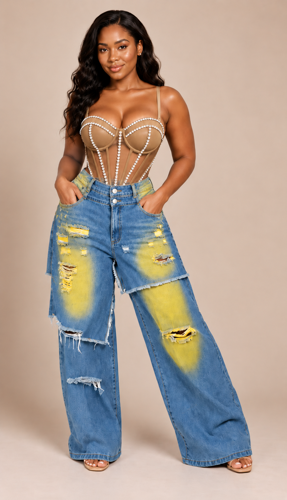 The Double Take Statement Jeans