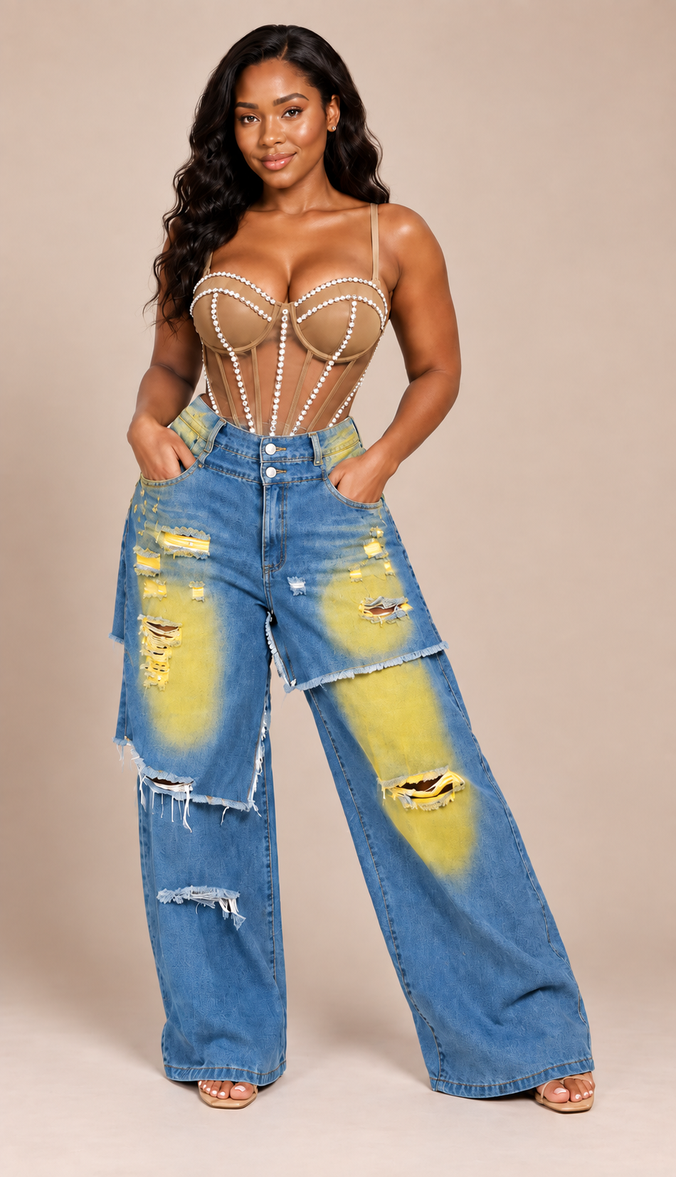 The Double Take Statement Jeans